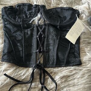 Trending!! urban outfitters bustier!!